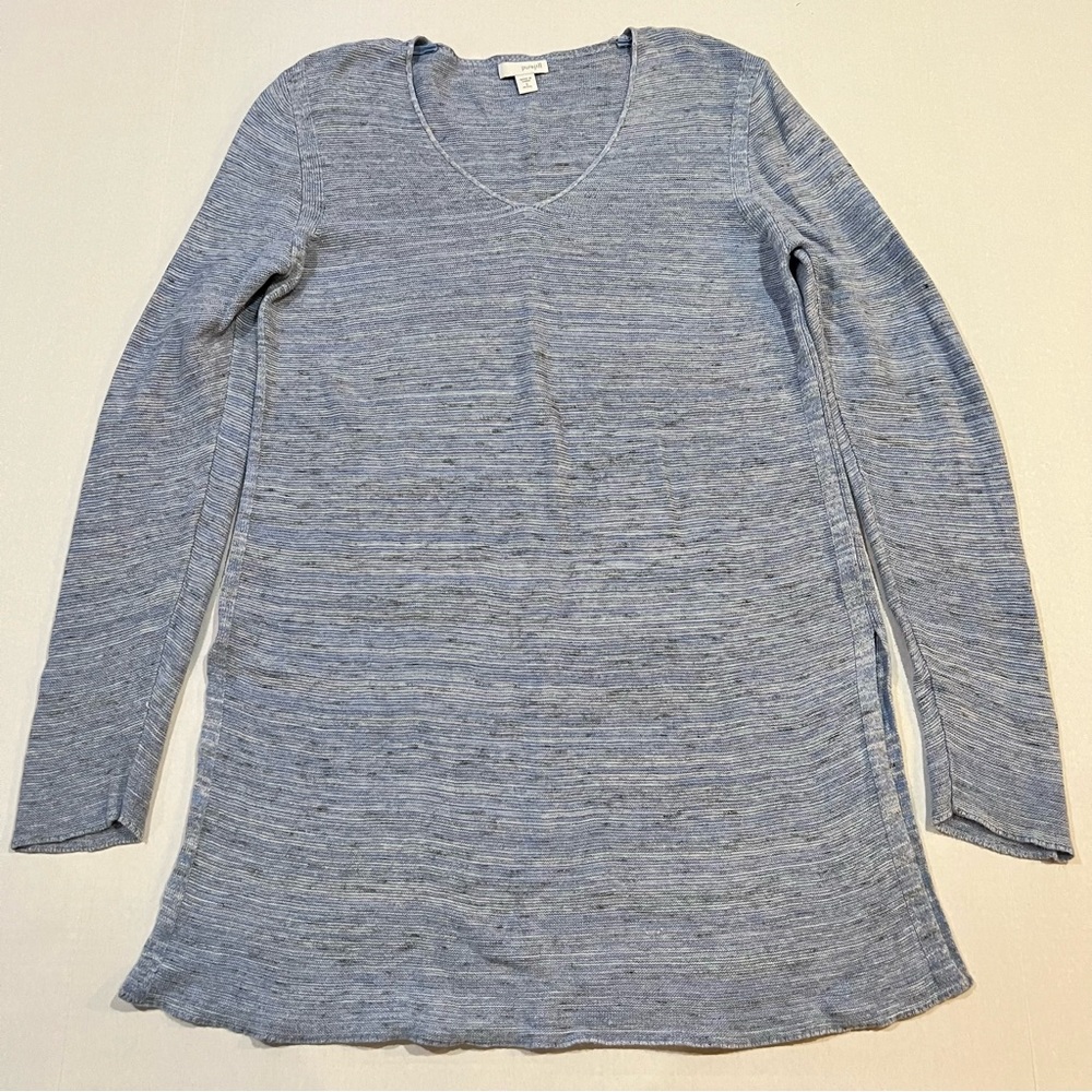 Purejill J Jill Blue Tunic Size Small
